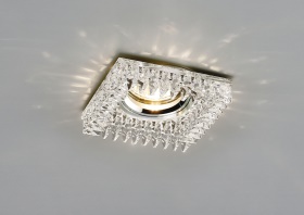 Crystal Downlights Clear Crystal Ceiling Lights Diyas Recessed Crystal Lights